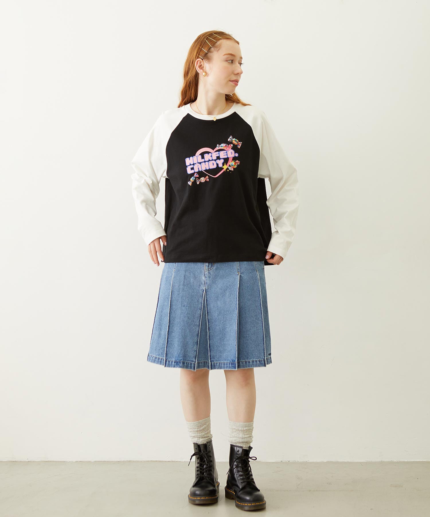 CANDY HEART LOGO B/B TEE