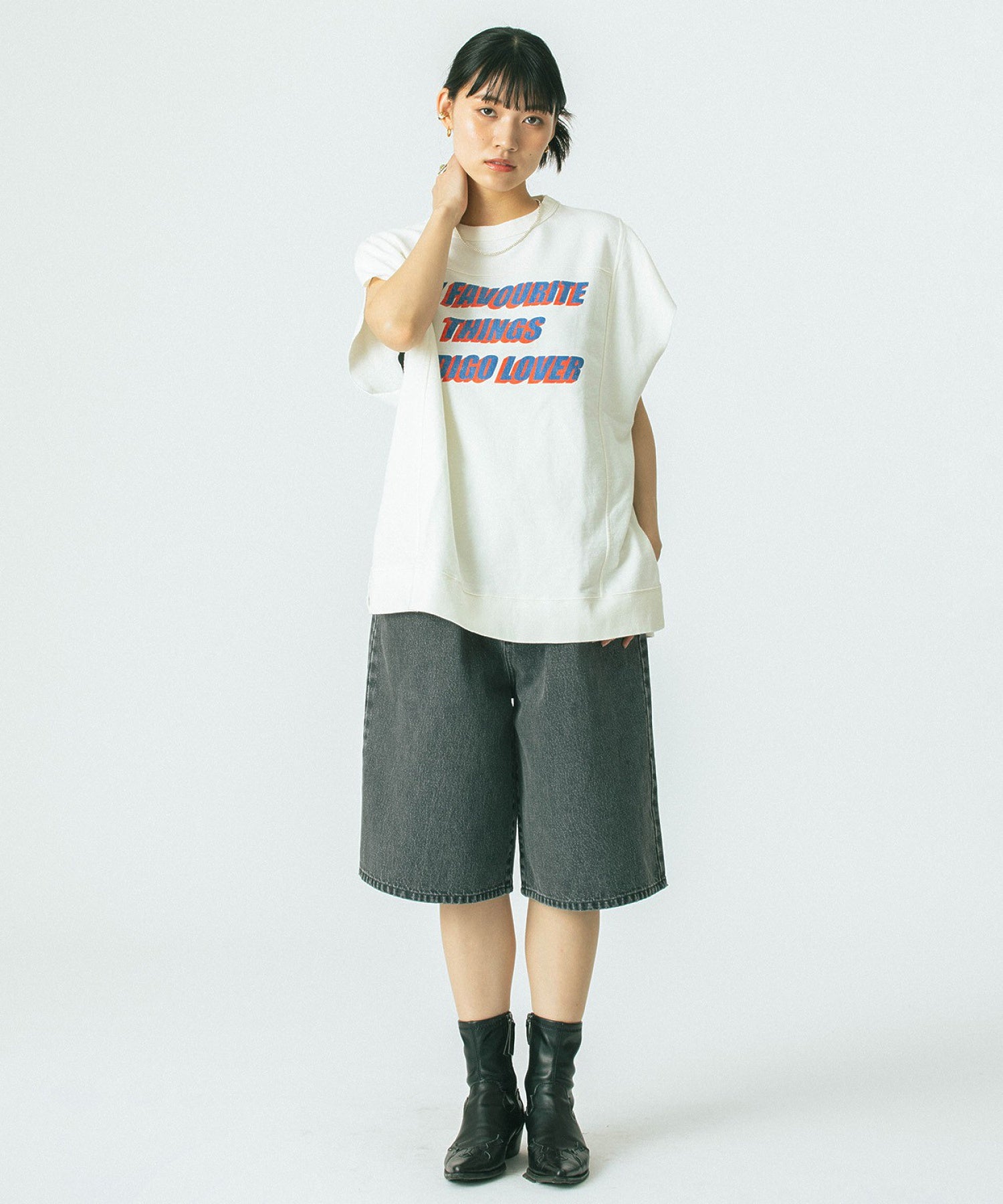 GENE HEAVENS/INDIGO LOVERS SLEEVELESS TEE