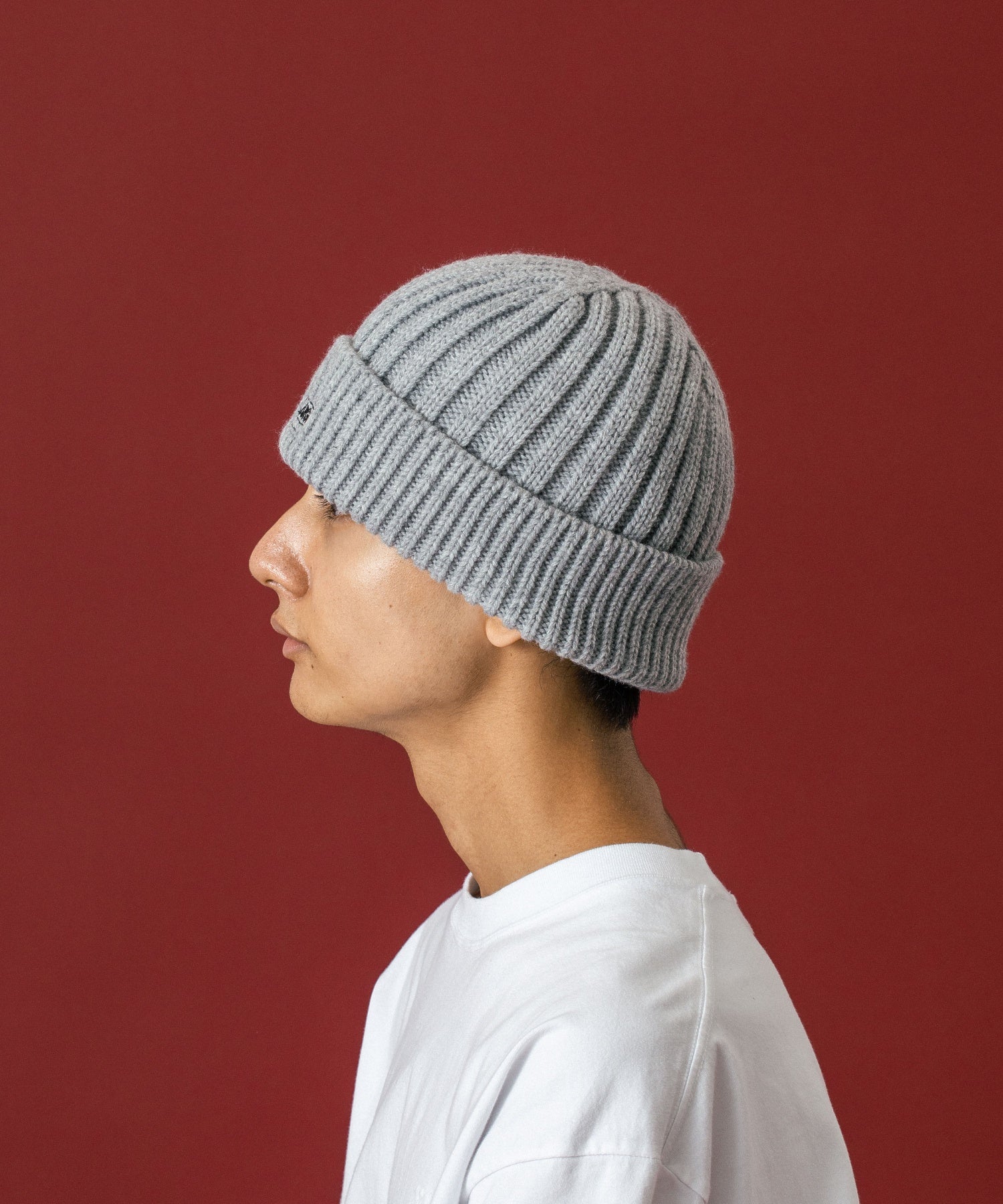 SLANTED OG RIB KNIT CAP