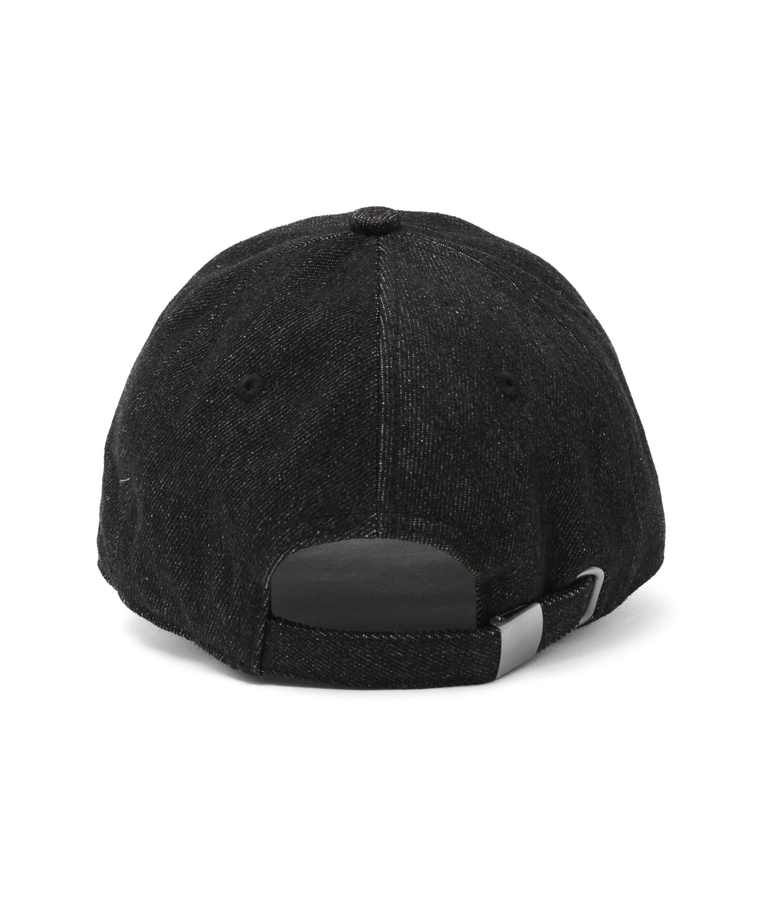 RHINESTONE OVAL LOGO 6PANEL DENIM CAP