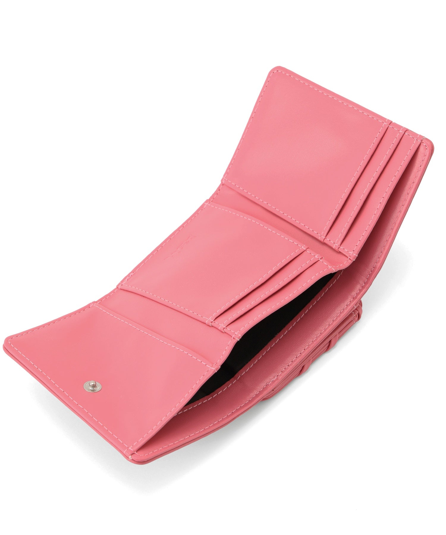 FAUX LEATHER PATCH WALLET