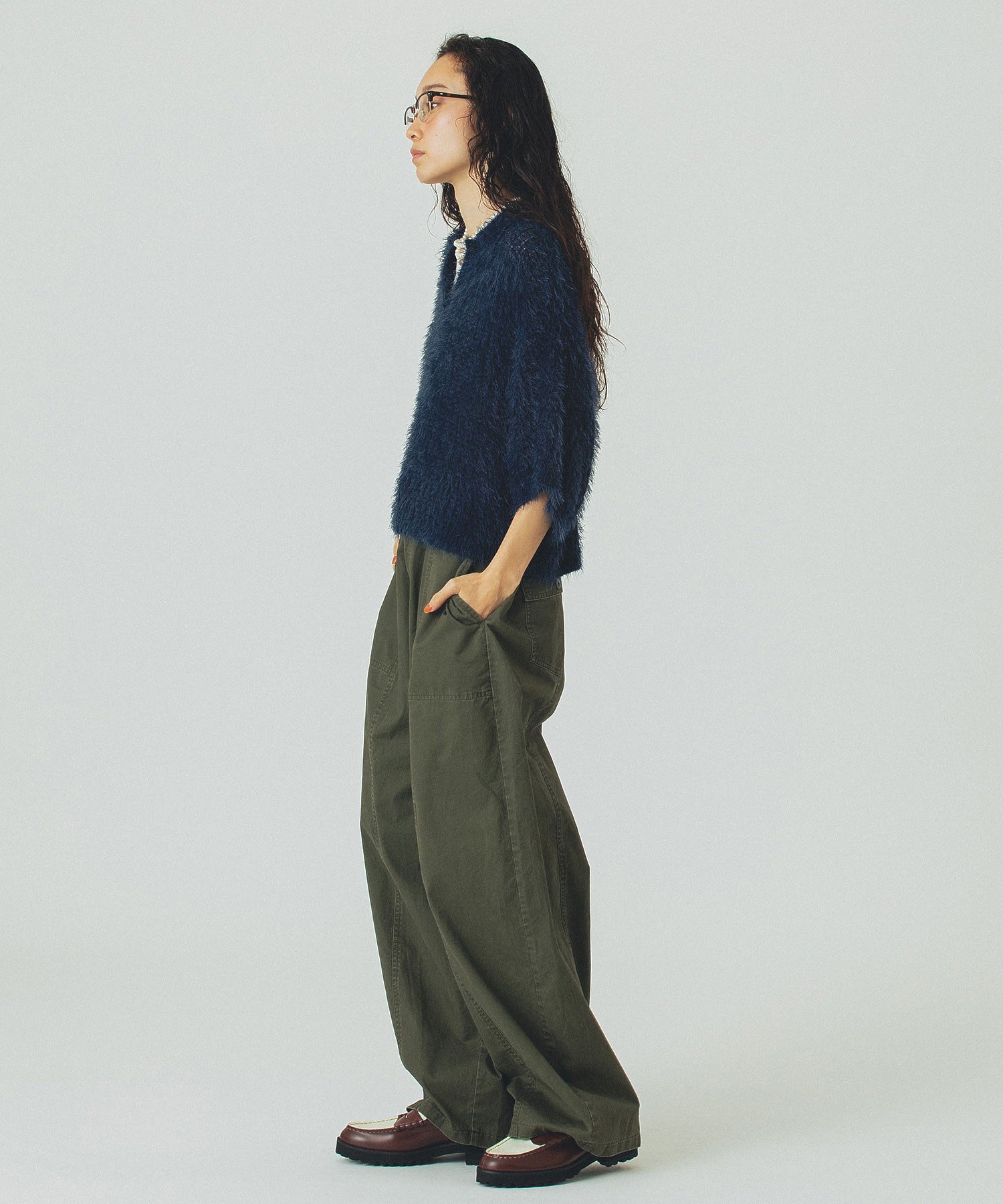 model:161cm 着用サイズ:ONE SIZE