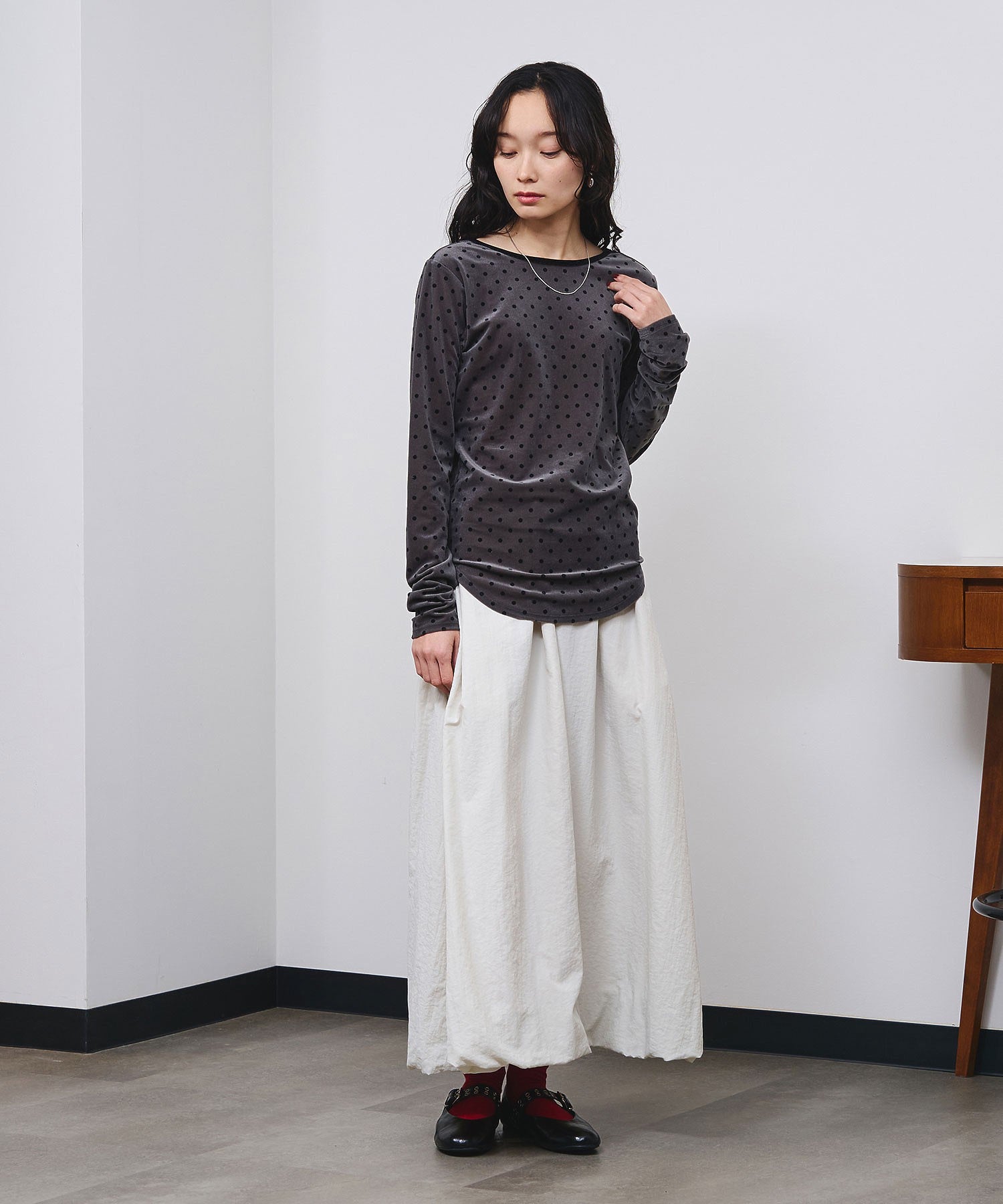 model:161cm 着用サイズ:ONE SIZE