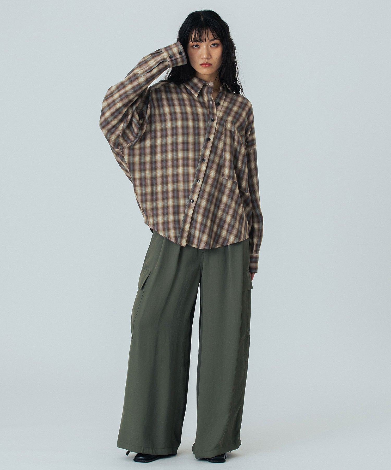 model:167cm 着用サイズ:ONE SIZE