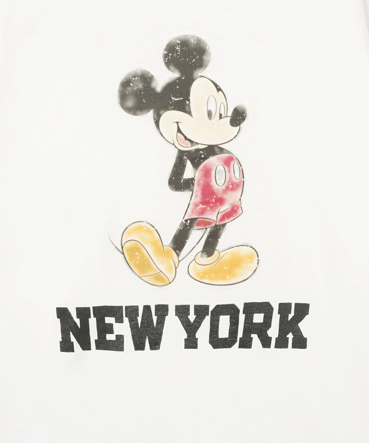 BOWWOW X RECOGNIZE/バウワウ/MICKEY MOUSE NEW YORK TEE/BWR241-MMNT