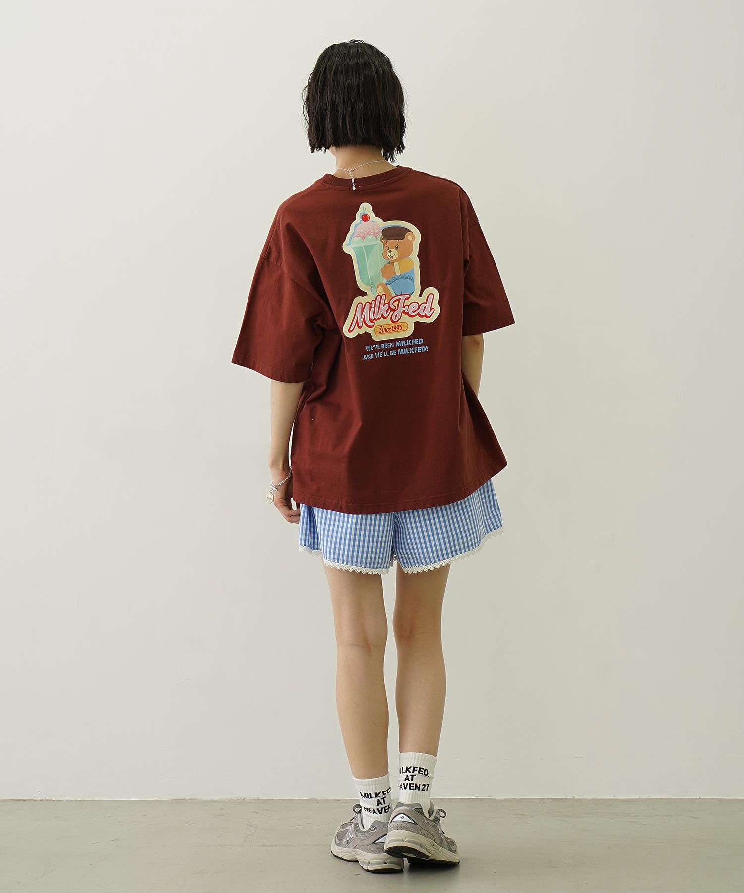 BEAR AND PARFAIT WIDE S/S TEE