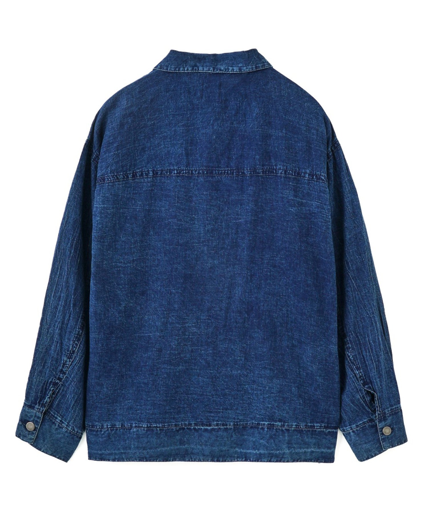 DENIM LIKE L/S SHIRT