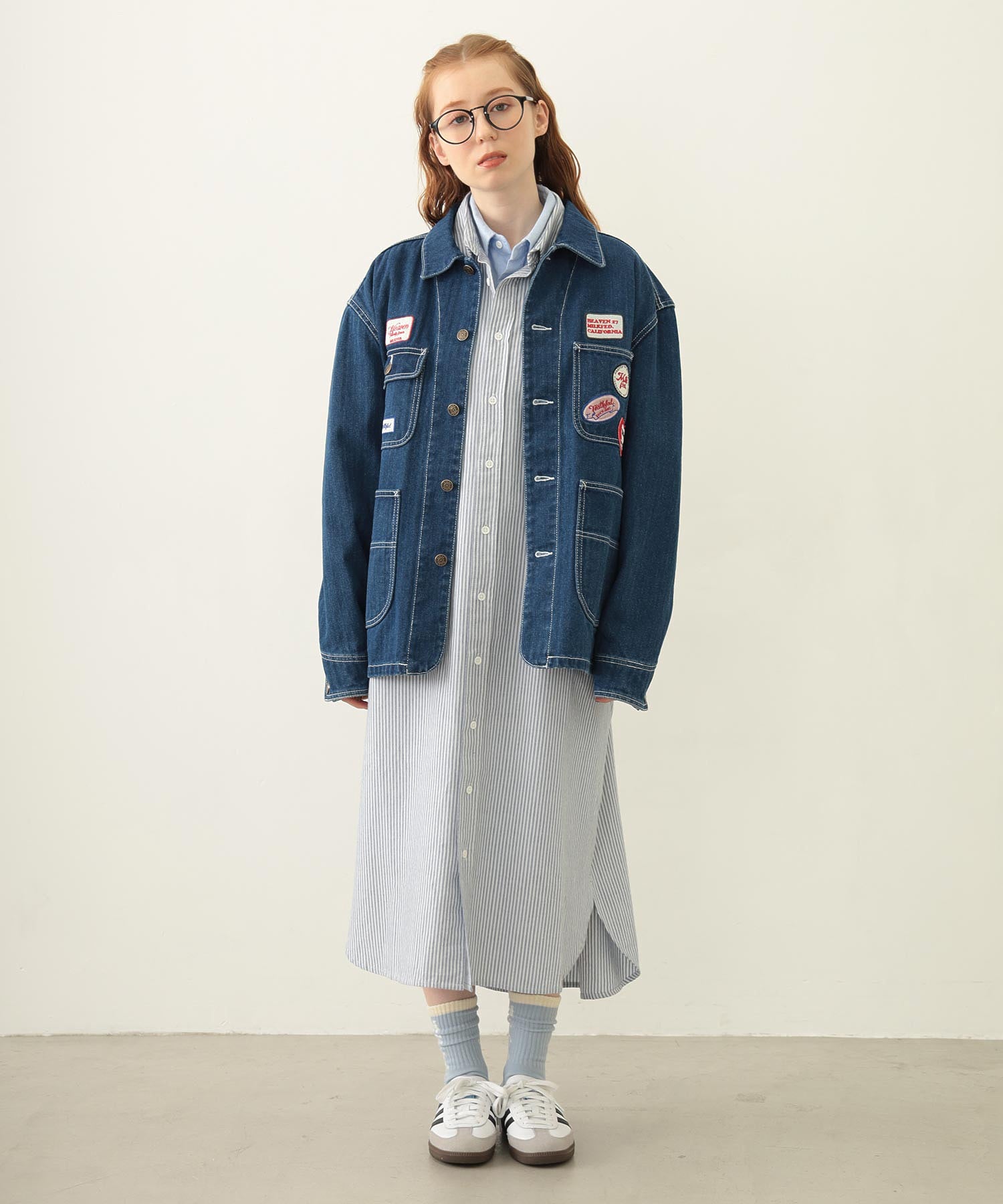 LAYERED SHIRTS DRESS