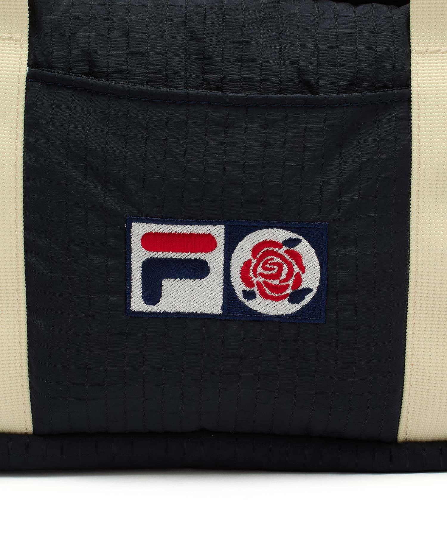 【ROSE BUD別注】FILA×ROSE BUD BI-COLOR BOSTON BAG