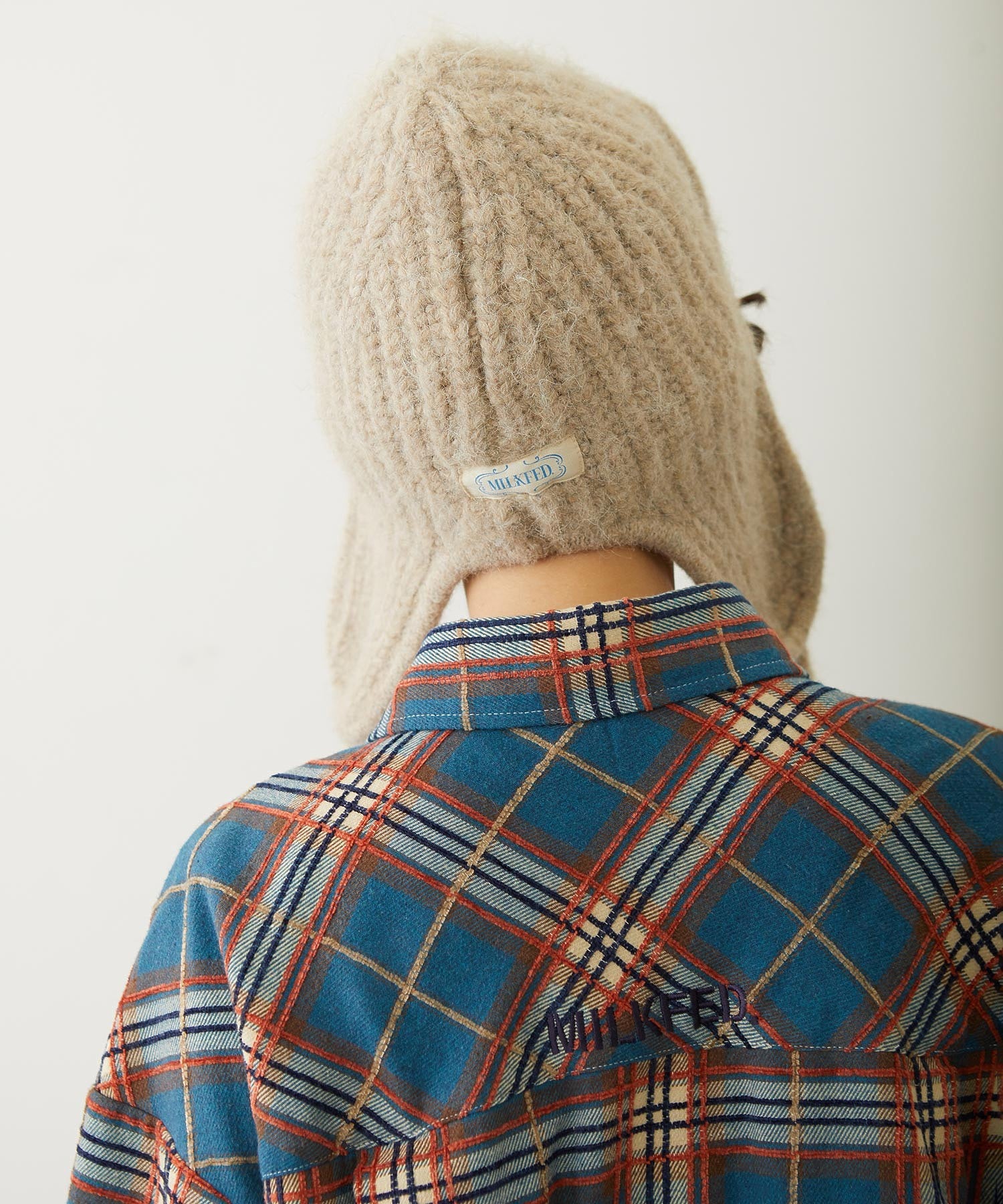 EAR FLAP KNIT CAP