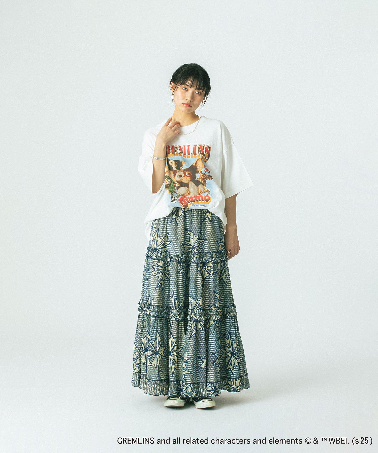 【WEB・一部店舗限定/ROSE BUD LIMITED】GREMLINS  BIG TEE