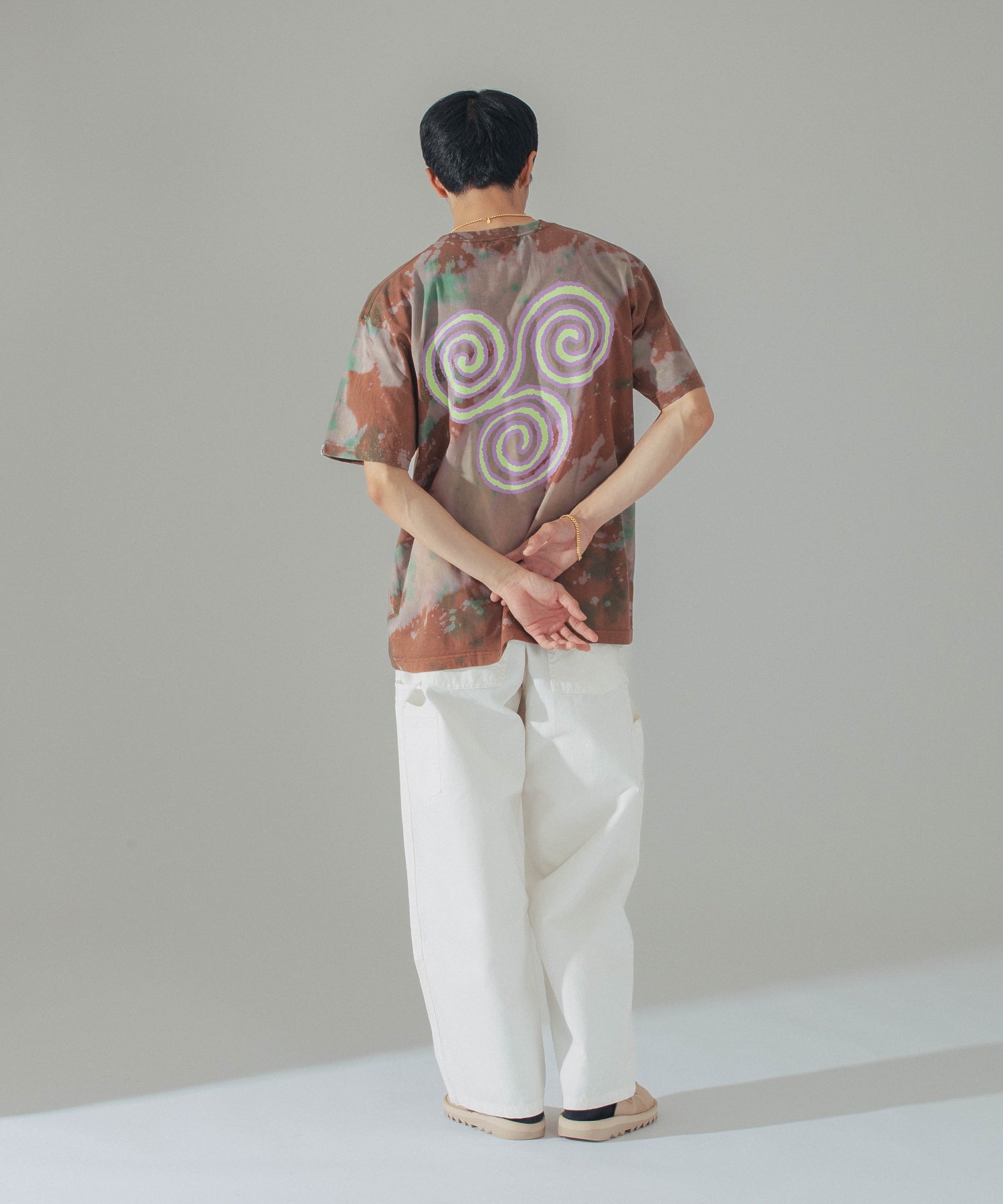 SAY HELLO/セイハロー/D.Y.E SLAP LOGO S/S TEE/24SS-06