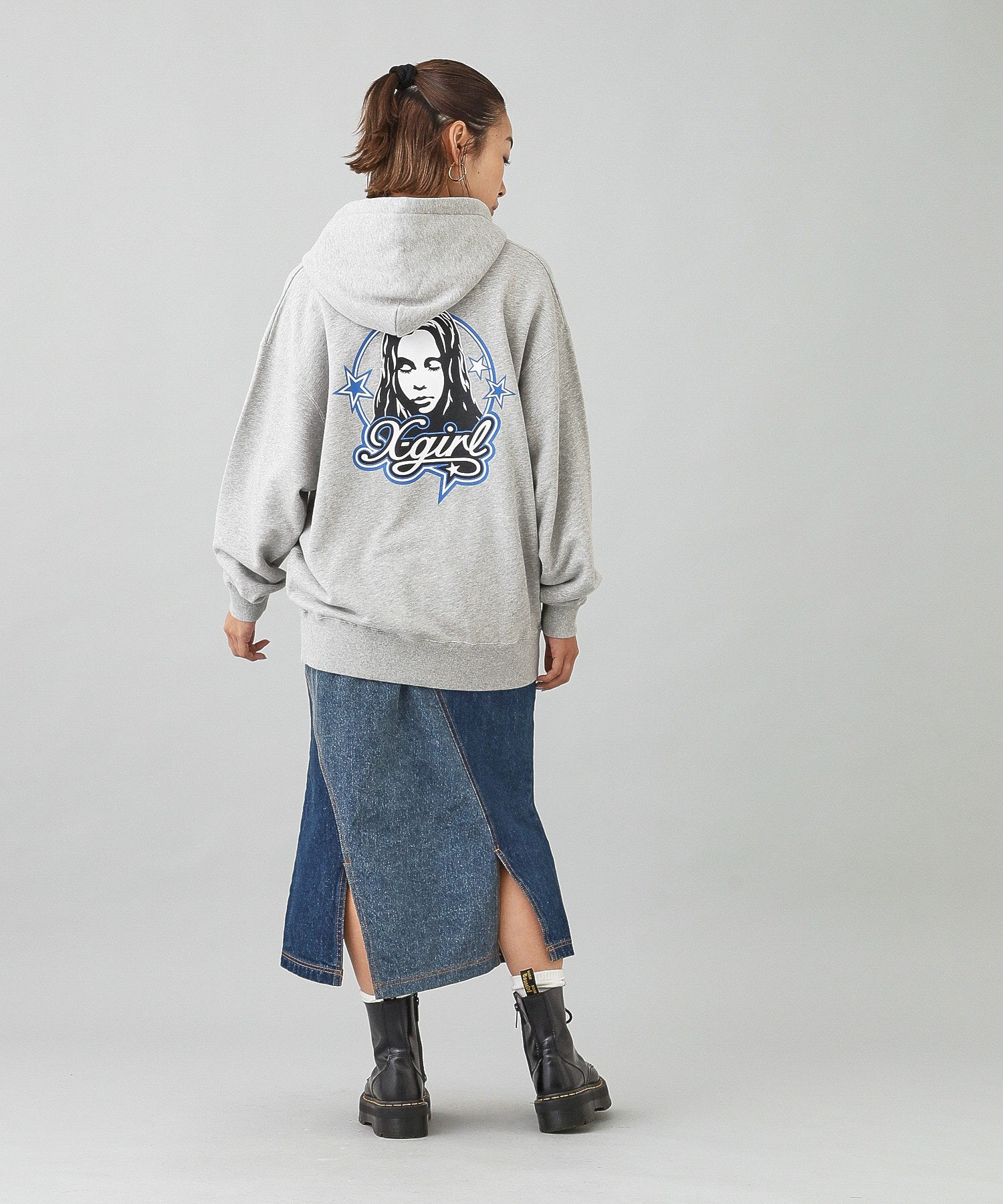 FACE AND STARS SWEAT HOODIE