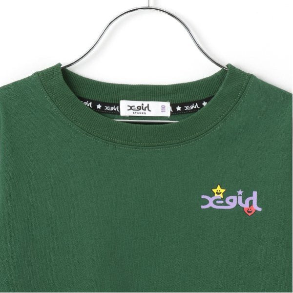 ミルズロゴキラッキー長袖Tシャツ