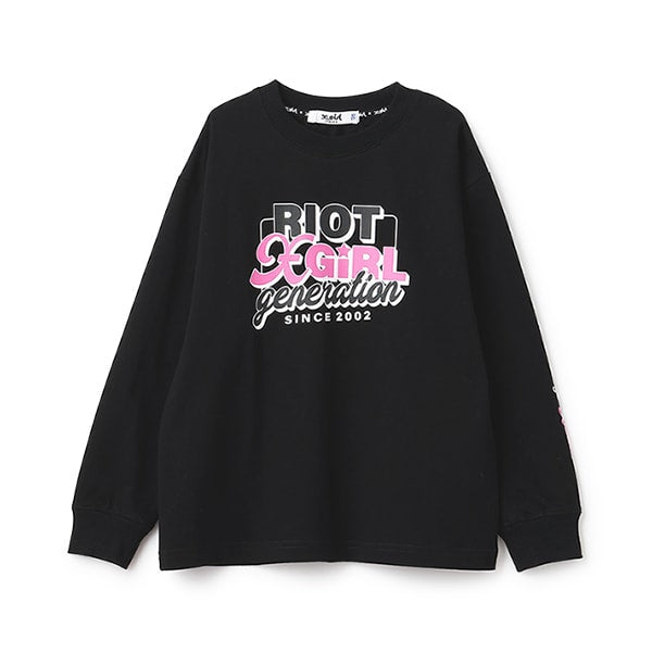 ロゴプリント長袖Tシャツ