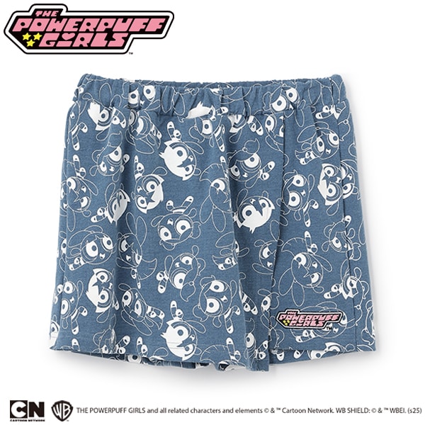 【パワーパフ ガールズ】総柄ショートパンツ