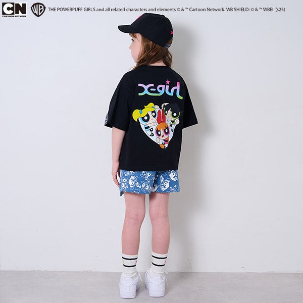 【パワーパフ ガールズ】総柄ショートパンツ