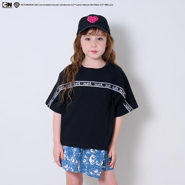 【パワーパフ ガールズ】バックプリント半袖Tシャツ