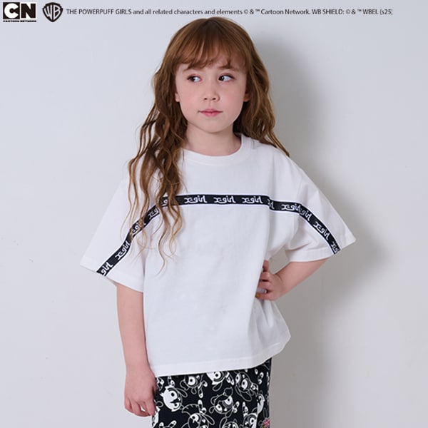 【パワーパフ ガールズ】バックプリント半袖Tシャツ