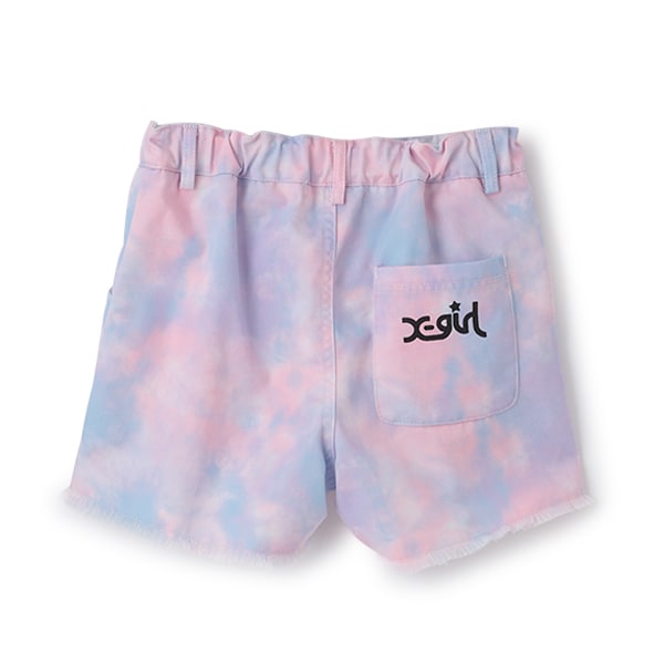 ダメージ加工ショートパンツ