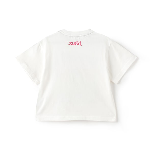スケボーガール転写プリント半袖Tシャツ