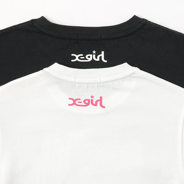 スケボーガール転写プリント半袖Tシャツ