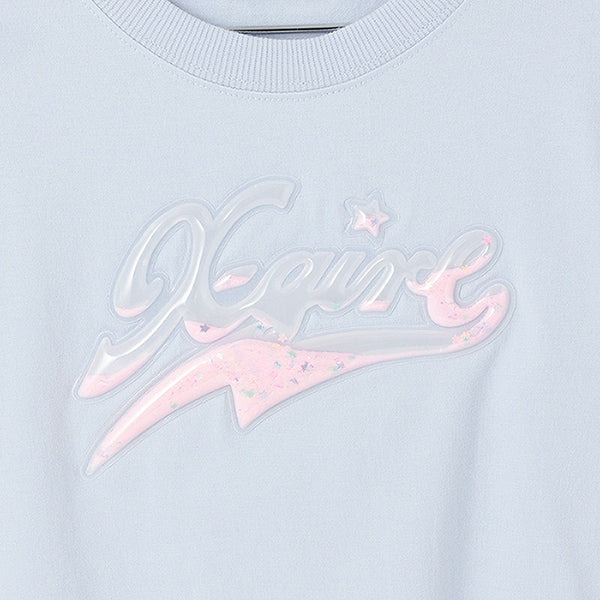 PVCロゴ長袖Tシャツ