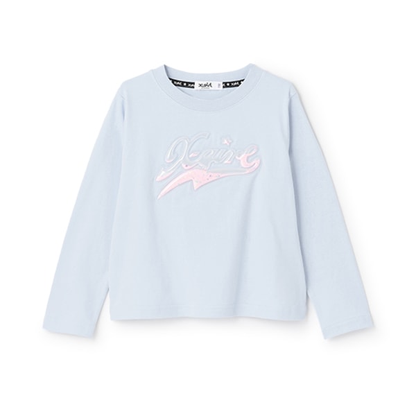 PVCロゴ長袖Tシャツ