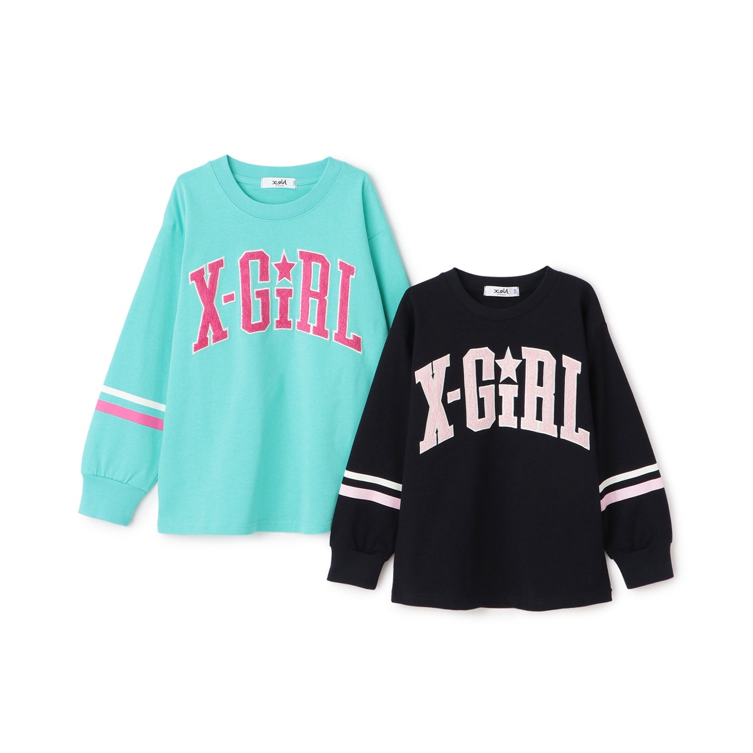 カレッジロゴ長袖Tシャツ