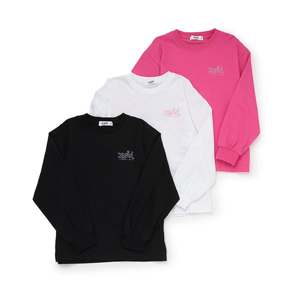ミルズロゴバックプリント長袖Tシャツ