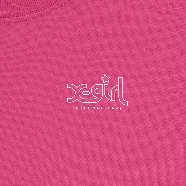 ミルズロゴバックプリント長袖Tシャツ