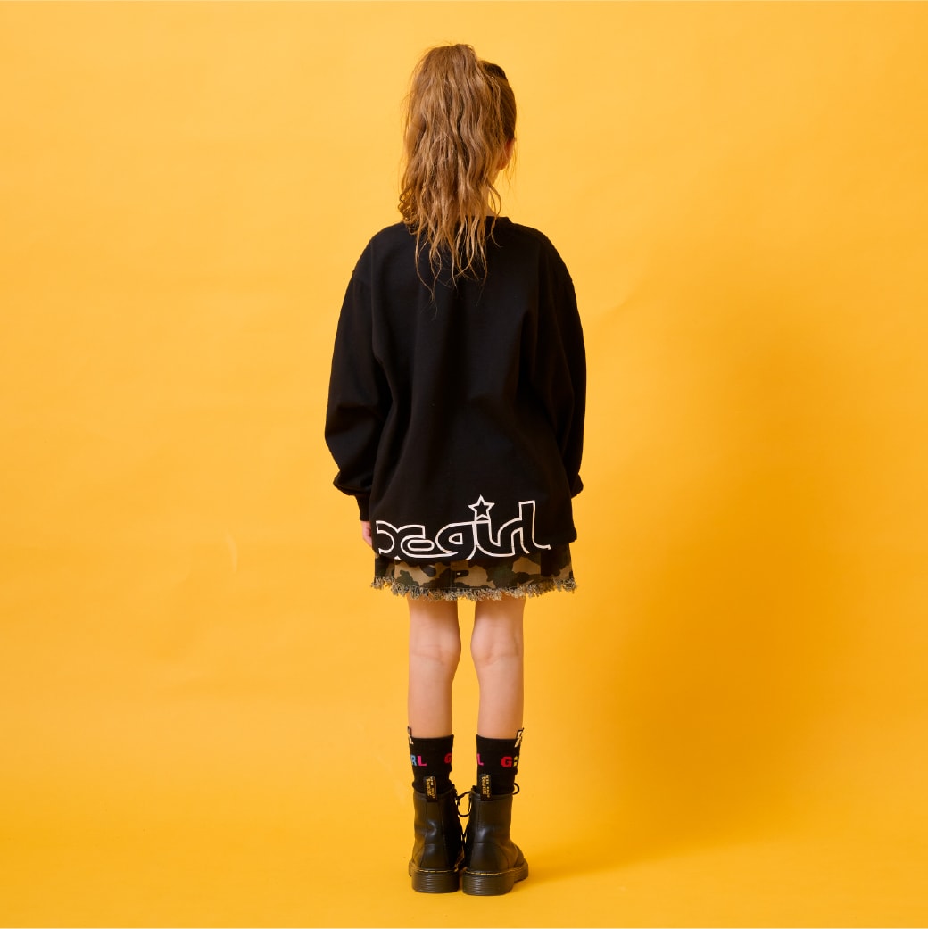 【DISNEY】ミッキー&フレンズ/長袖Tシャツ