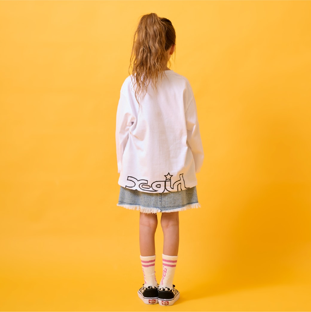 【DISNEY】ミッキー&フレンズ/長袖Tシャツ