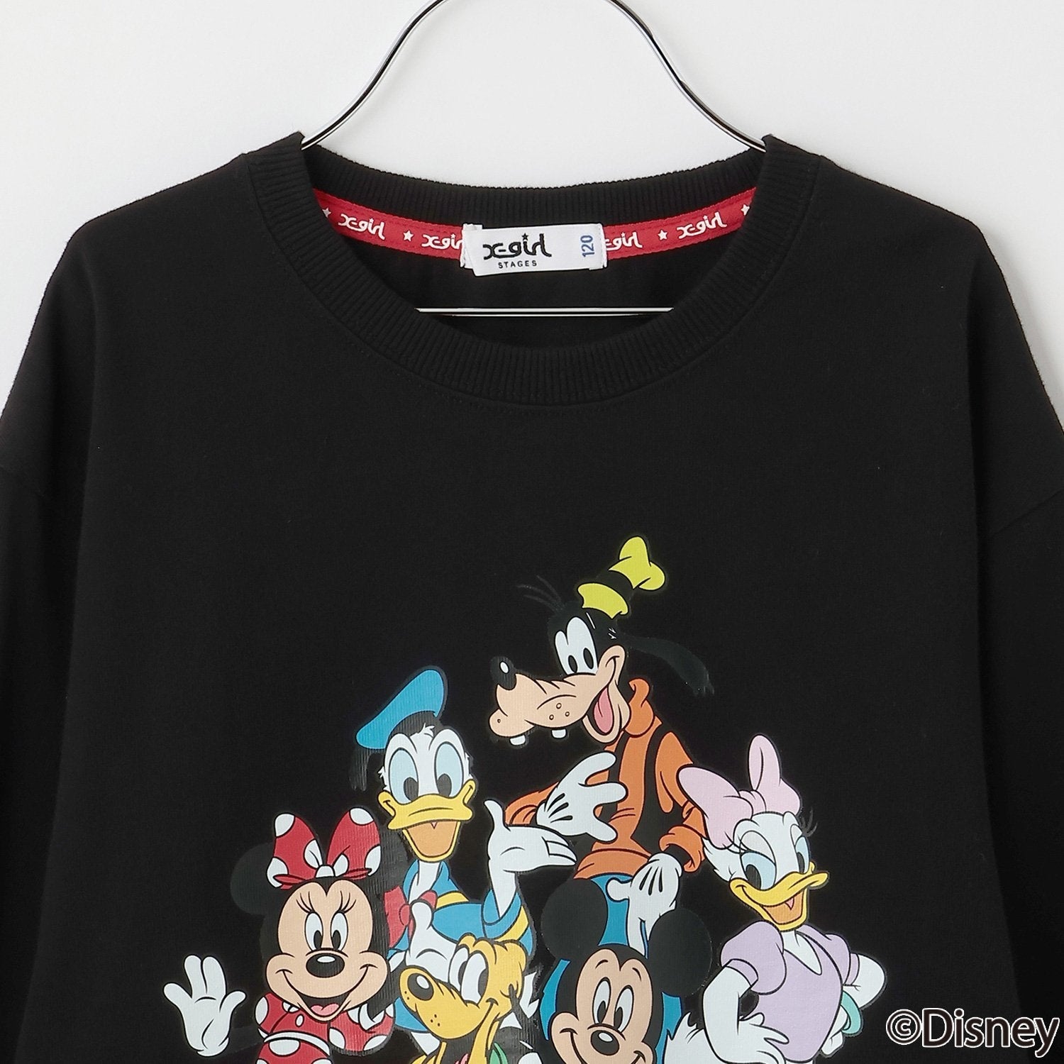 【DISNEY】ミッキー&フレンズ/長袖Tシャツ