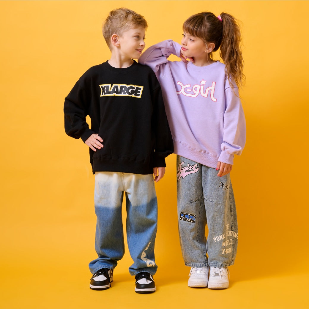 【DISNEY】バックプリントトレーナー