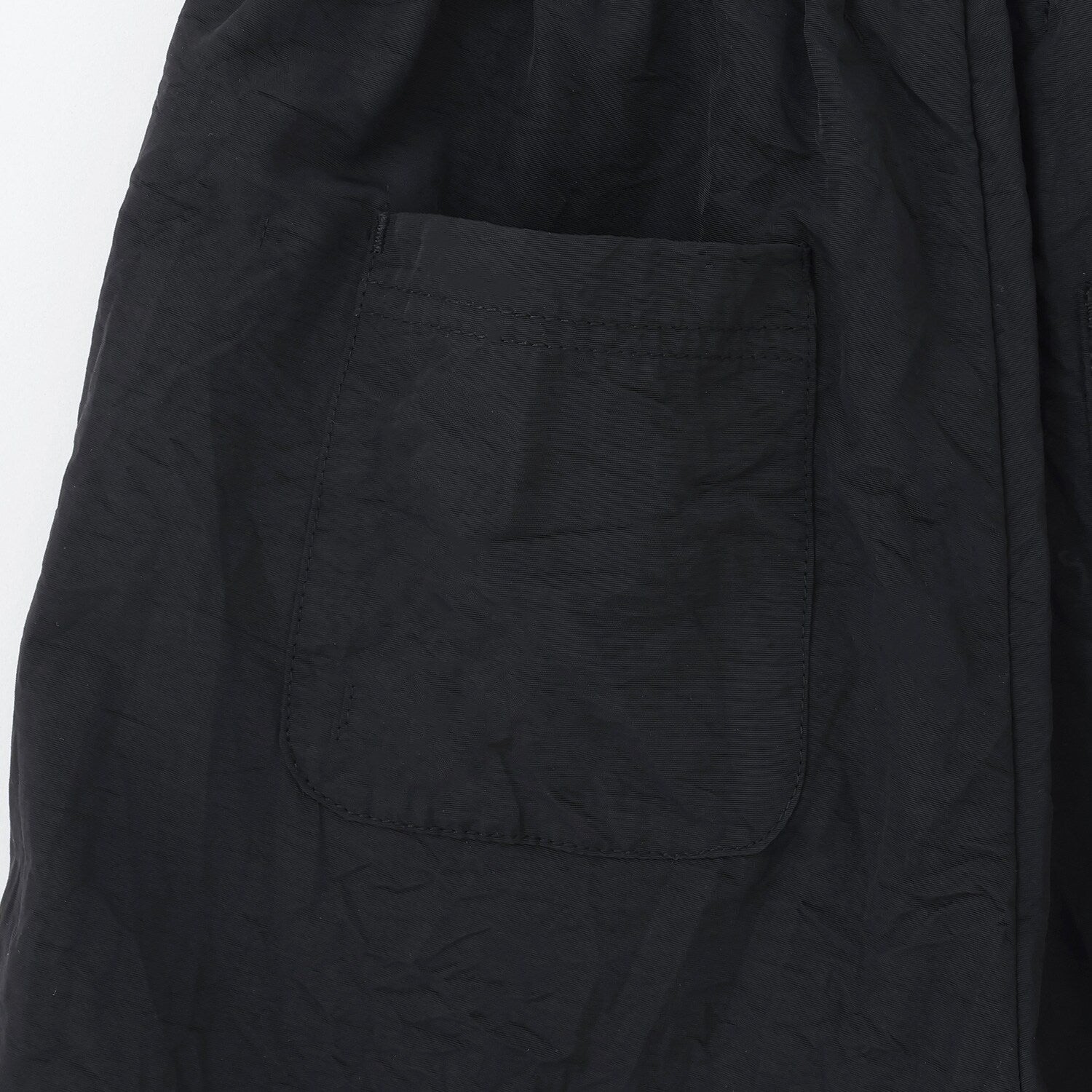 サイドジップ開き配色パンツ