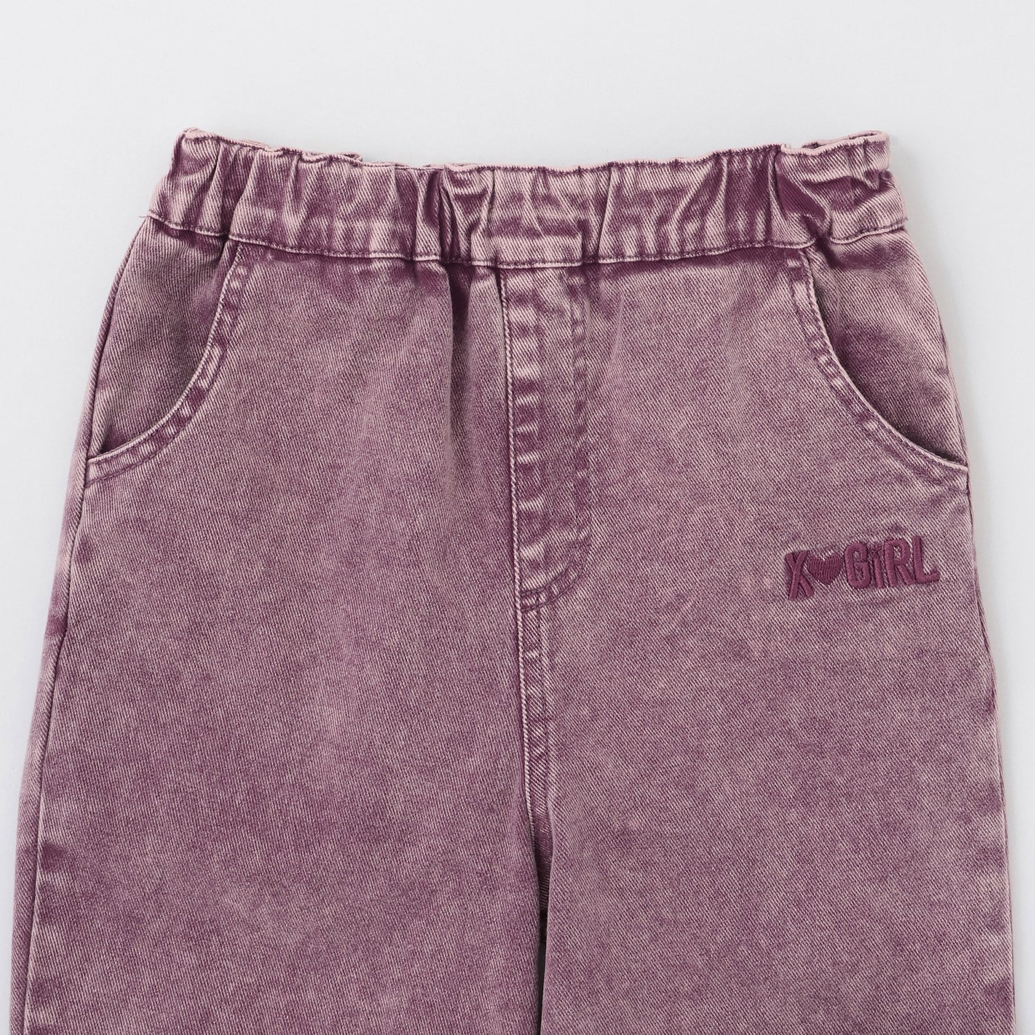 サイドハートモチーフフレアパンツ