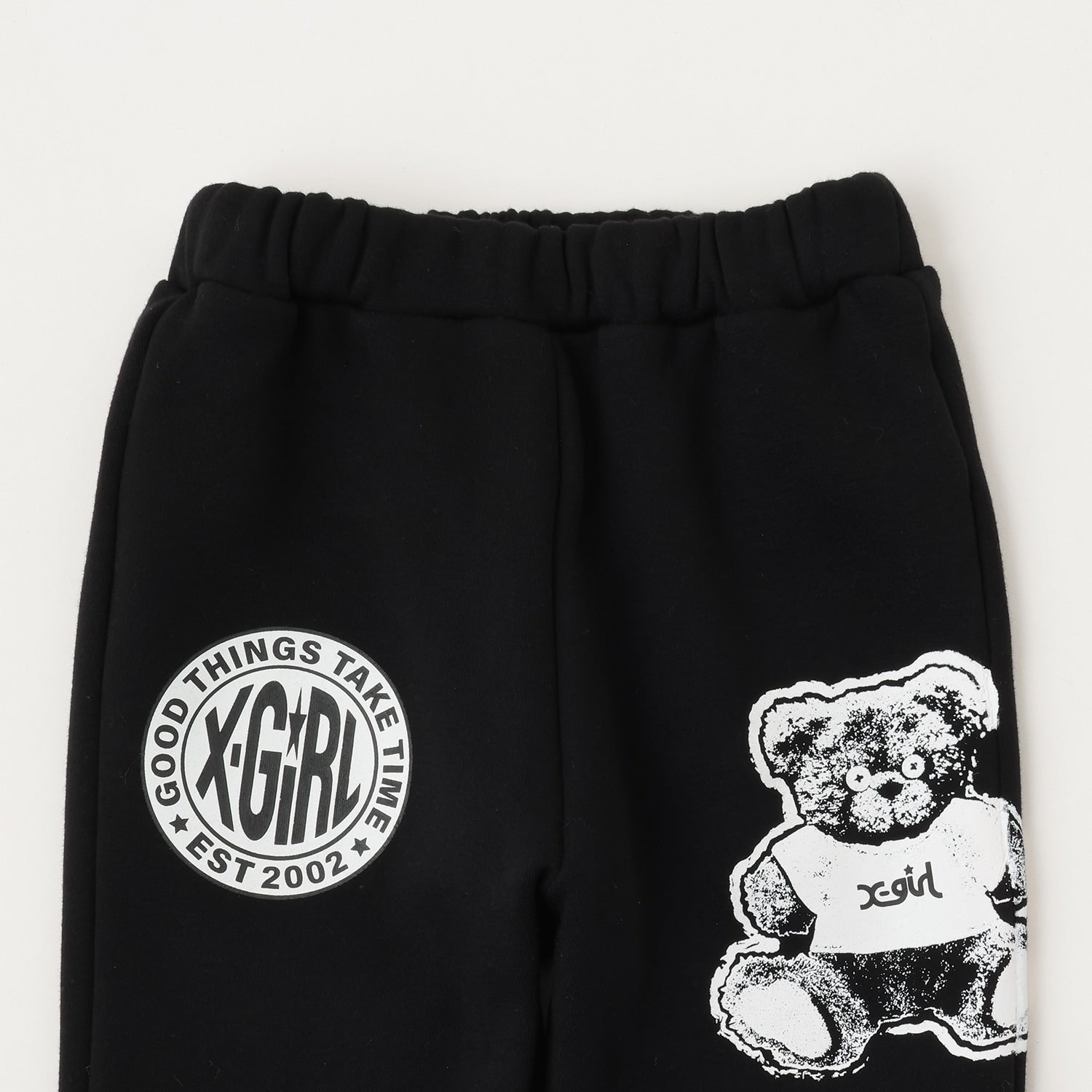 MIXモチーフ起毛フレアレギンス