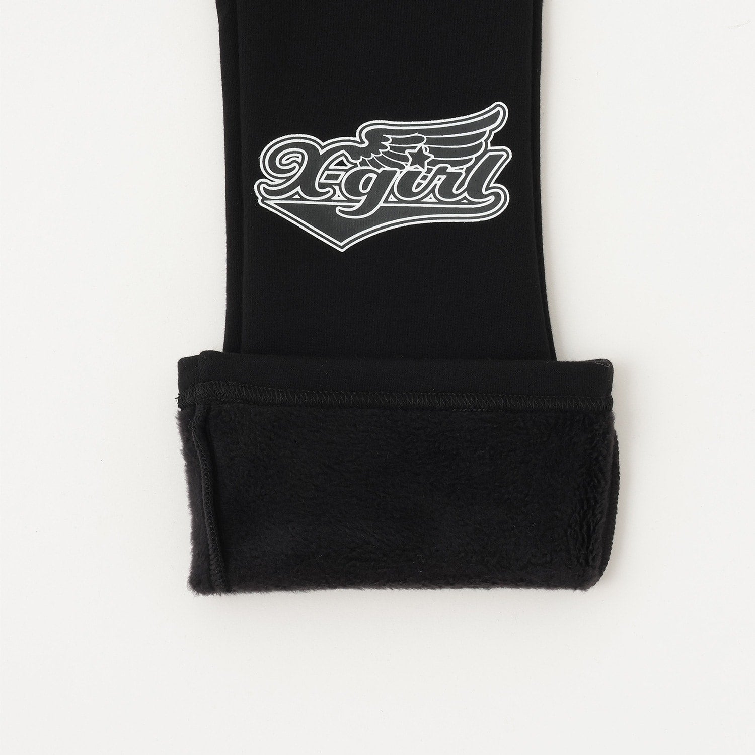 MIXモチーフ起毛フレアレギンス