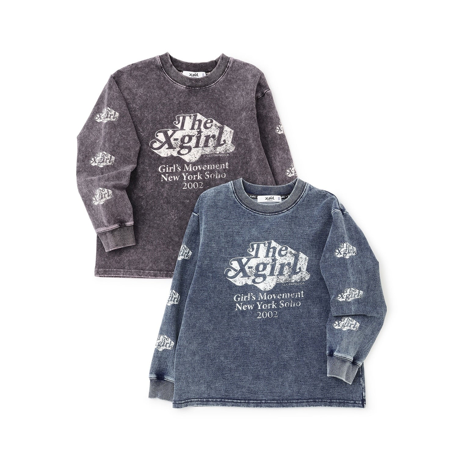 ピグメントロゴ長袖Tシャツ