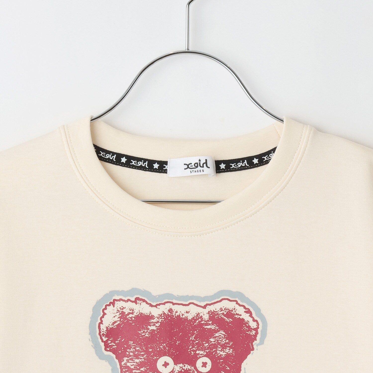 ベアプリント ダンボールニットトレーナー