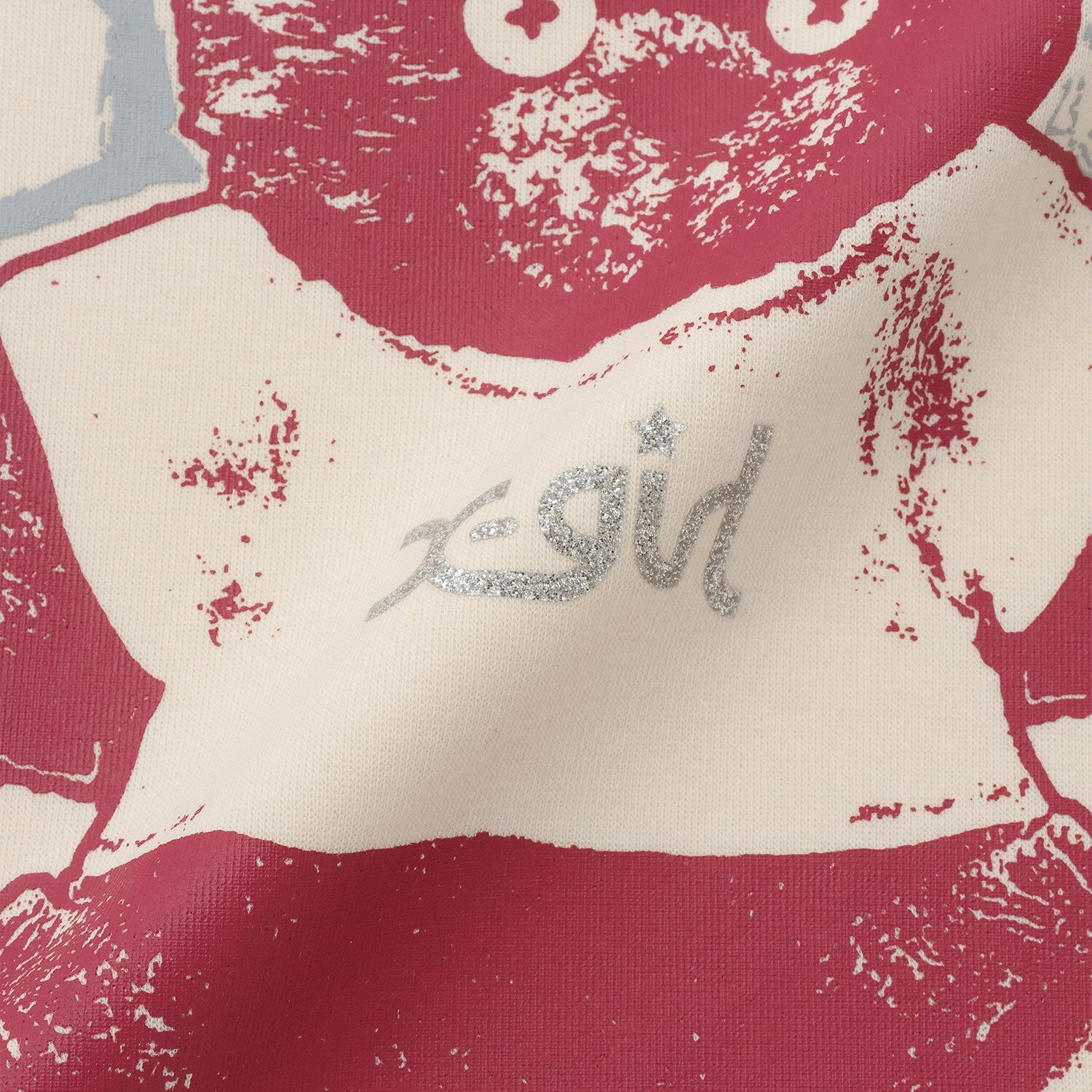 ベアプリント ダンボールニットトレーナー