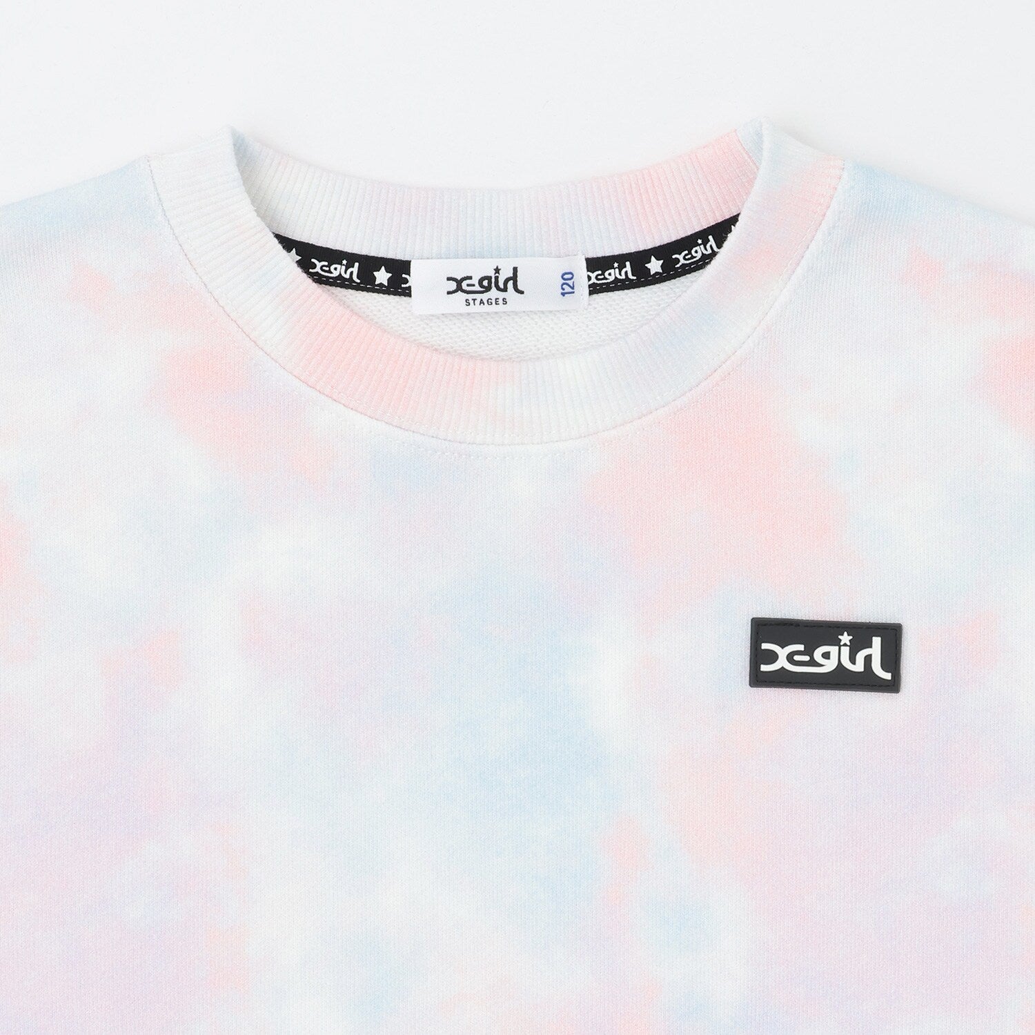 総柄プリント トレーナー