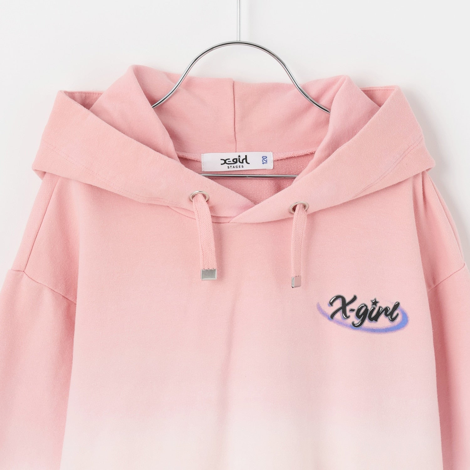 グラデーション染めパーカー