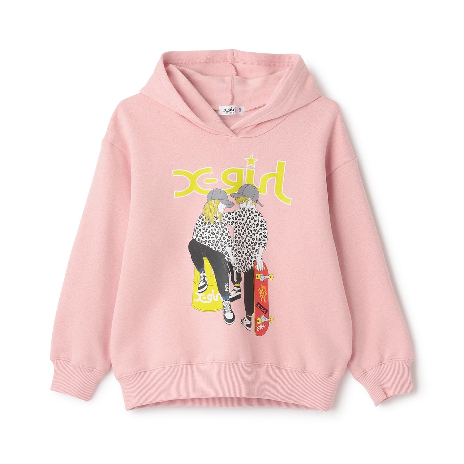 ガール&ボーイイラストパーカー