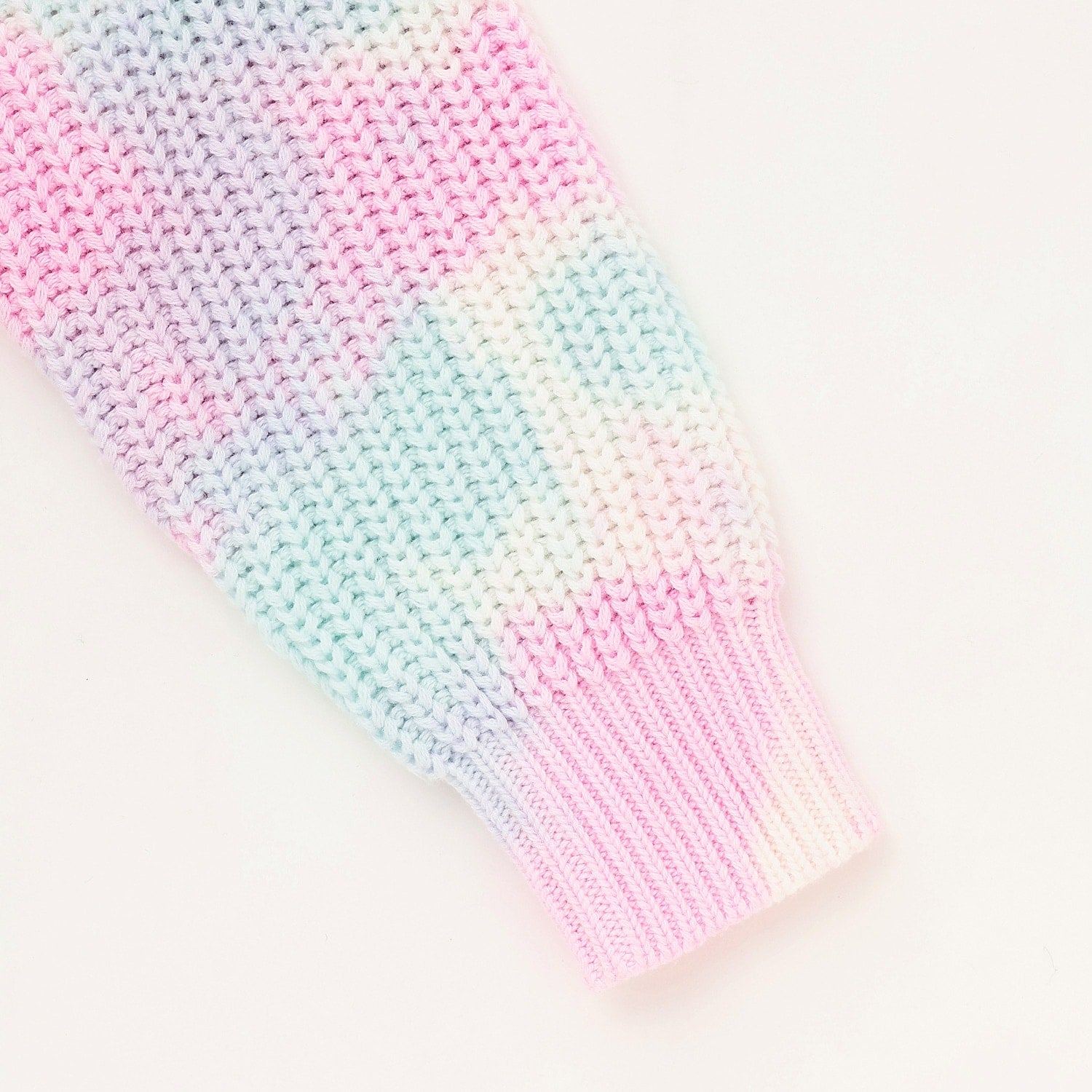 手染めタイダイニットプルオーバー