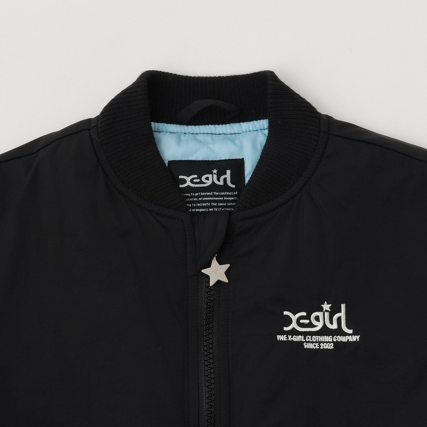 袖下ファー切替ブルゾン