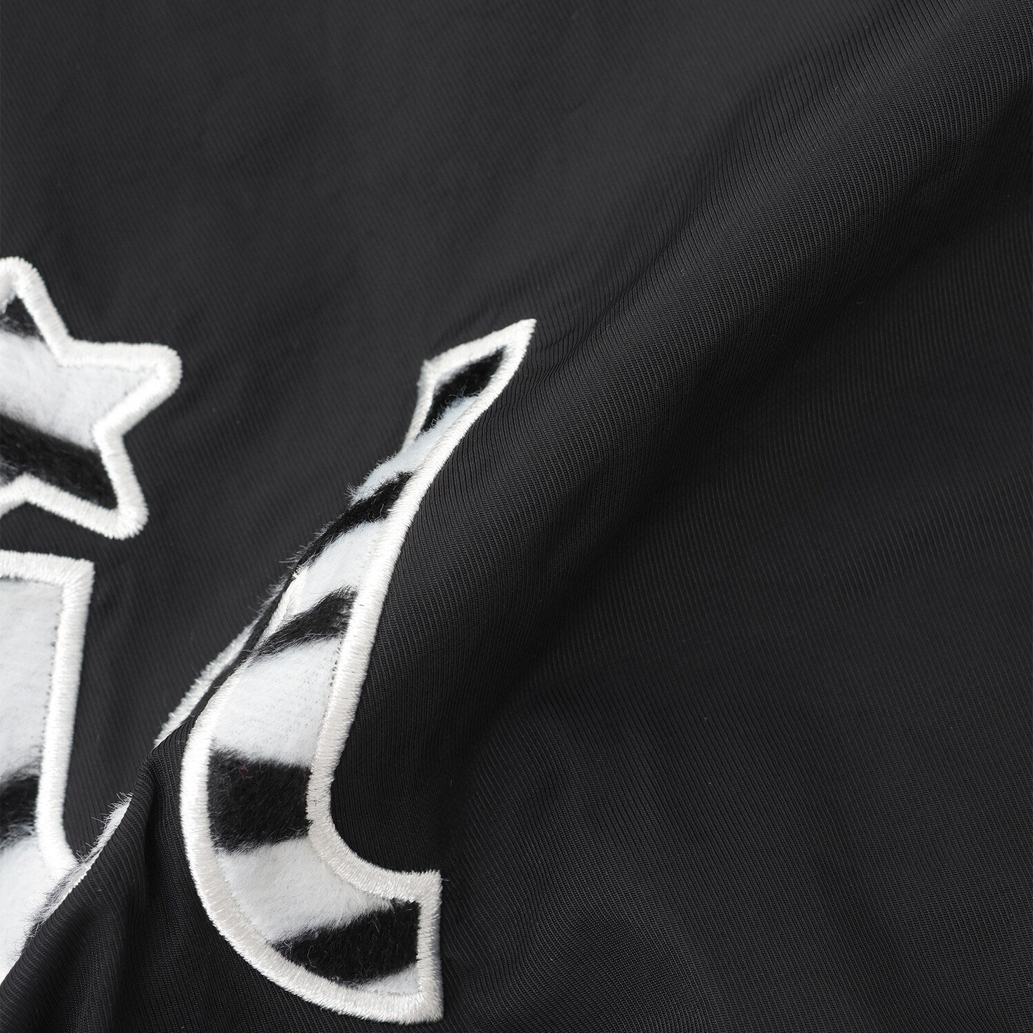 袖下ファー切替ブルゾン