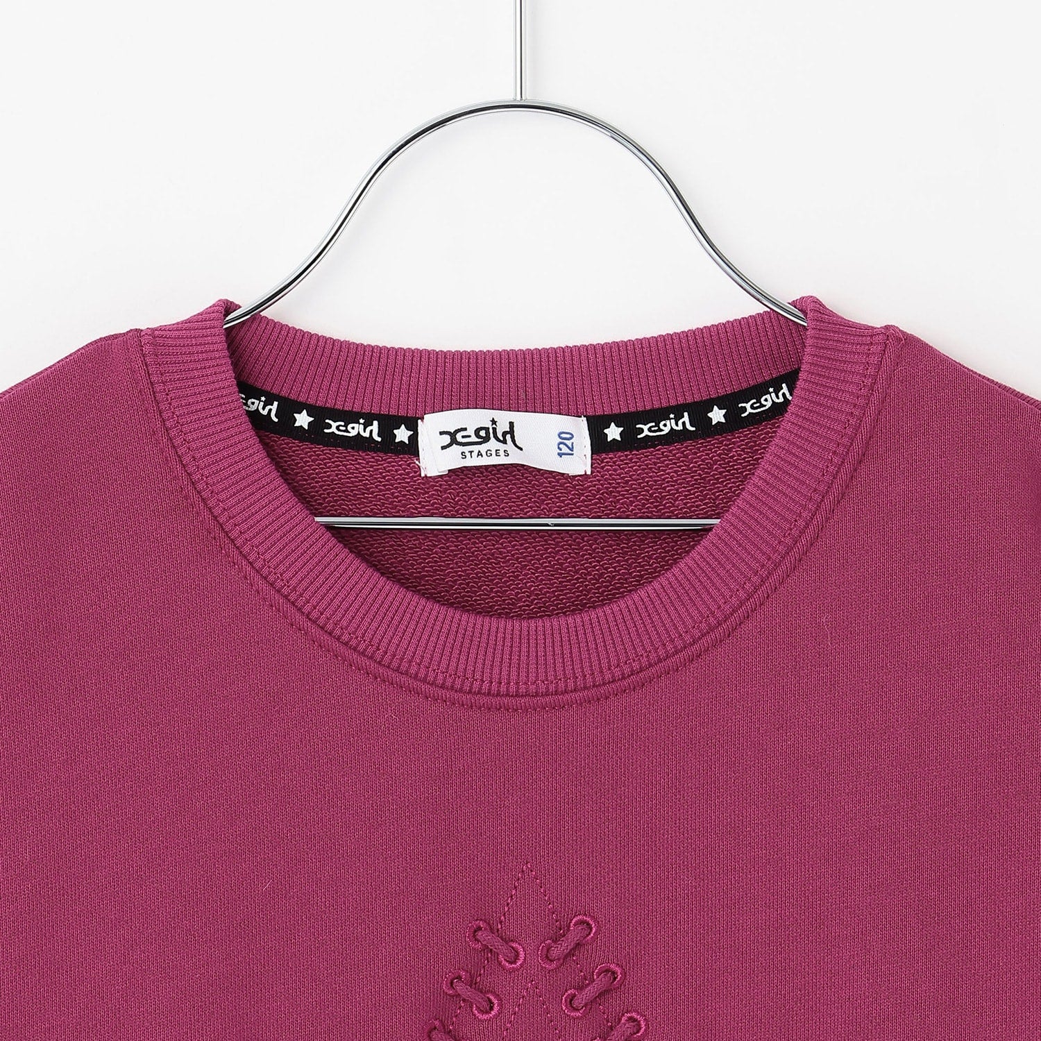 スターレースアップスウェットワンピース