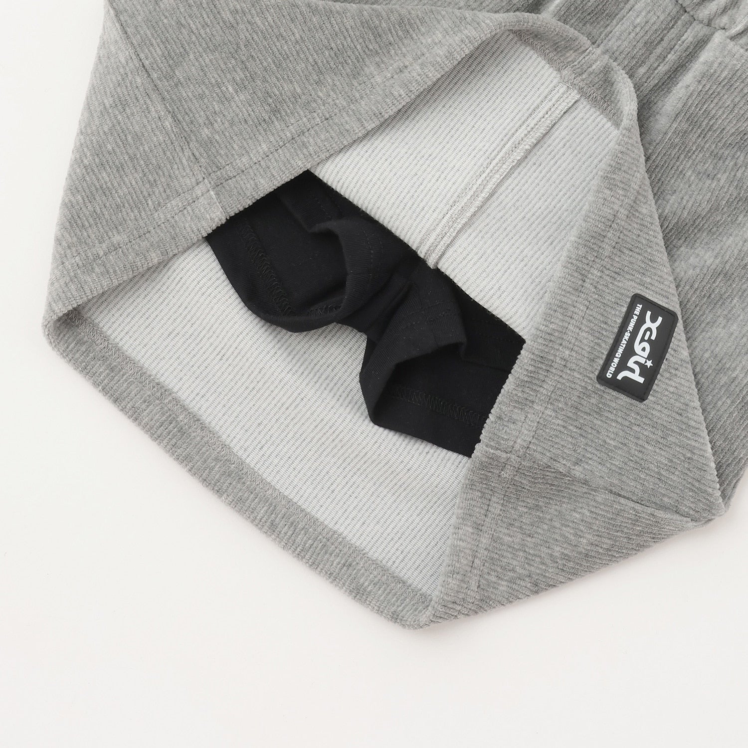 星総柄トレーナー+コーデュロイ調スカートセット